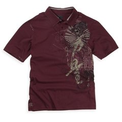 Рубаха поло FOX Inked Polo [Pomegranate], XL