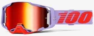 Маска 100% ARMEGA Goggle [Fausto], Mirror Red Lens