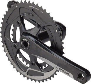 Шатуни SRAM Rival22 BB30 175 50-34 Yaw