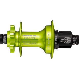 Задня втулка SPANK HEX J-Type Boost R148 Microspline 32H, Green