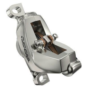 Тормозной суппорт SRAM CODE ULTIMATE STEALTH C1 - DISC BRAKE CALIPER ASSEMBLY - (ASSEMBLED, NO HOSE) CLEAR ANODIZED (11.5018.056.015)