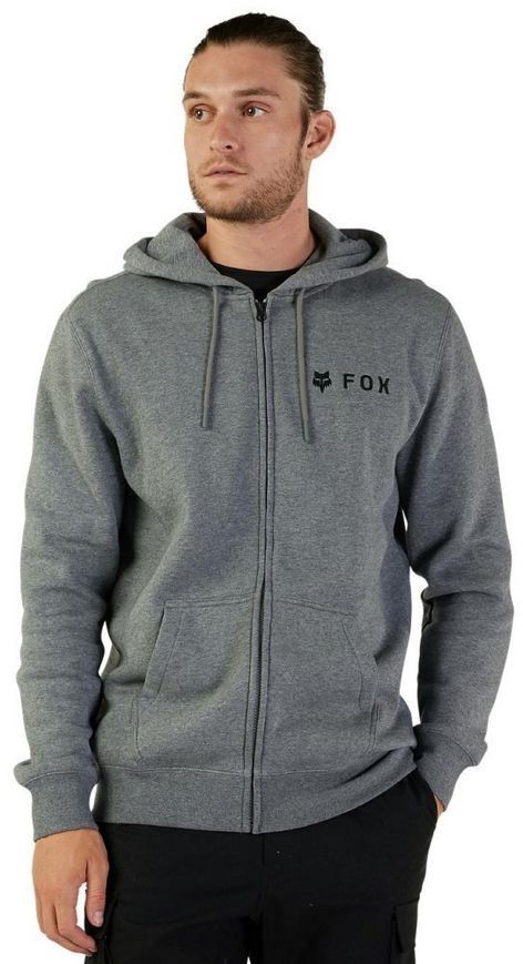 Толстовка FOX Zip Hoodie - ABSOLUTE [Graphite], M