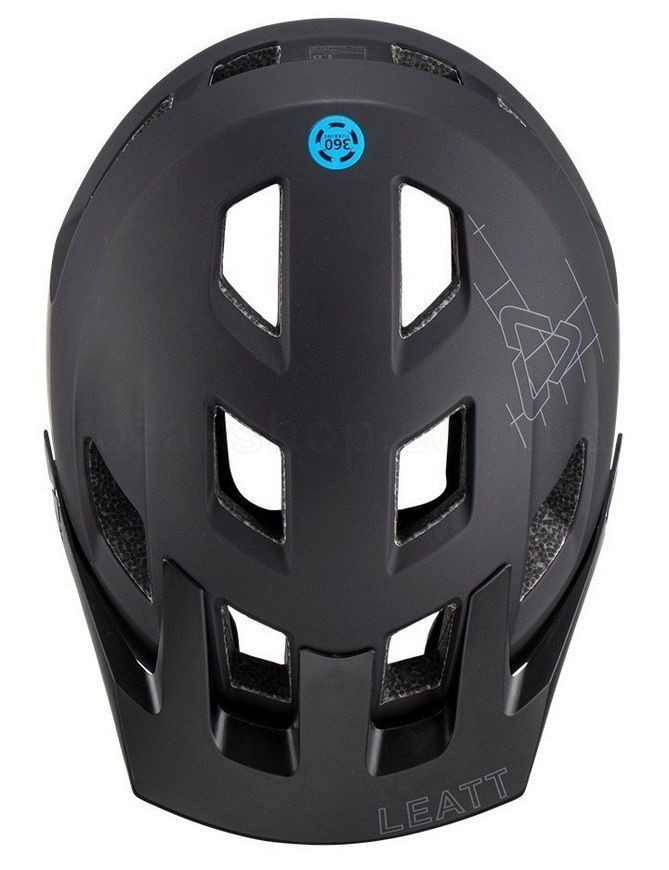 Вело шлем LEATT Helmet MTB 1.0 All Mountain [Stealth], S