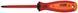 Викрутка діелектрична хрест Unior Tools PH 2X100 Crosstip (PH) screwdriver with insulated blade, VDE TBI