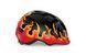 Шолом дитячий MET Hooray CE Black Flames | Glossy S (52-56 см)