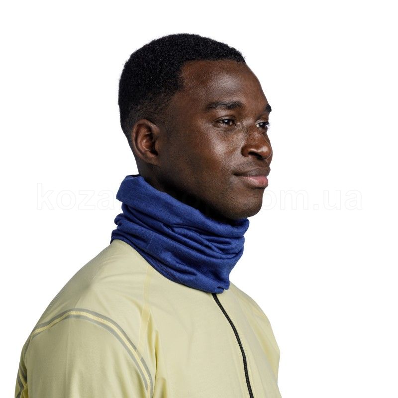 Бафф Buff Lightweight Merino Solid Cobalt