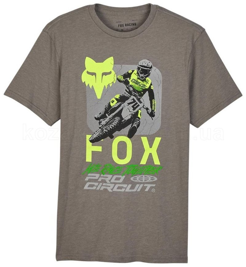 Футболка FOX X PRO CIRCUIT PREMIUM TEE [Graphite], M