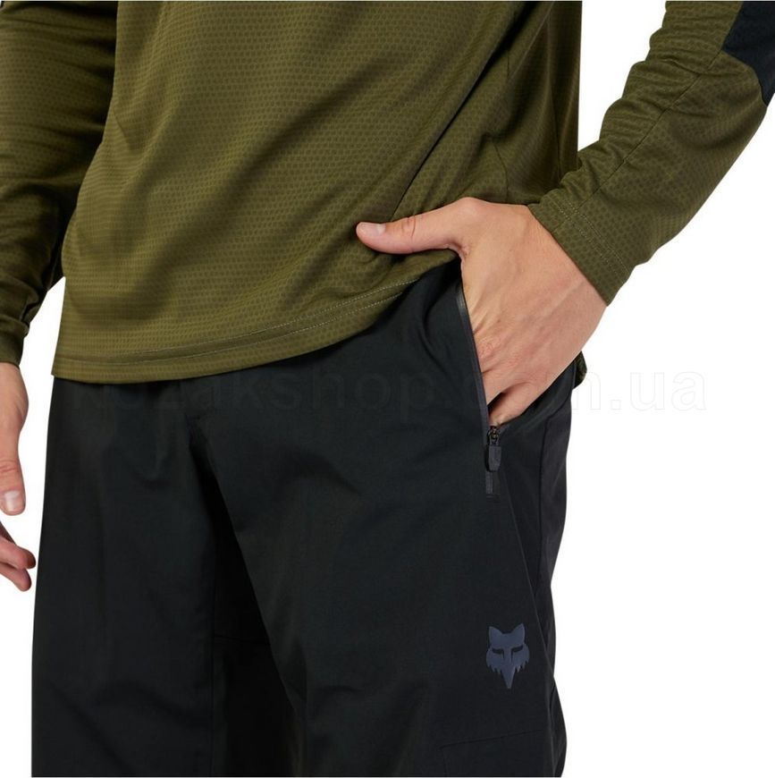 Водостійкі вело штани FOX DEFEND 3L WATER PANT [Black], 40
