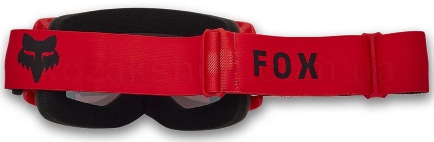 Маска FOX MAIN SPARK Goggle - CORE [Flo Red], Mirror Red Lens