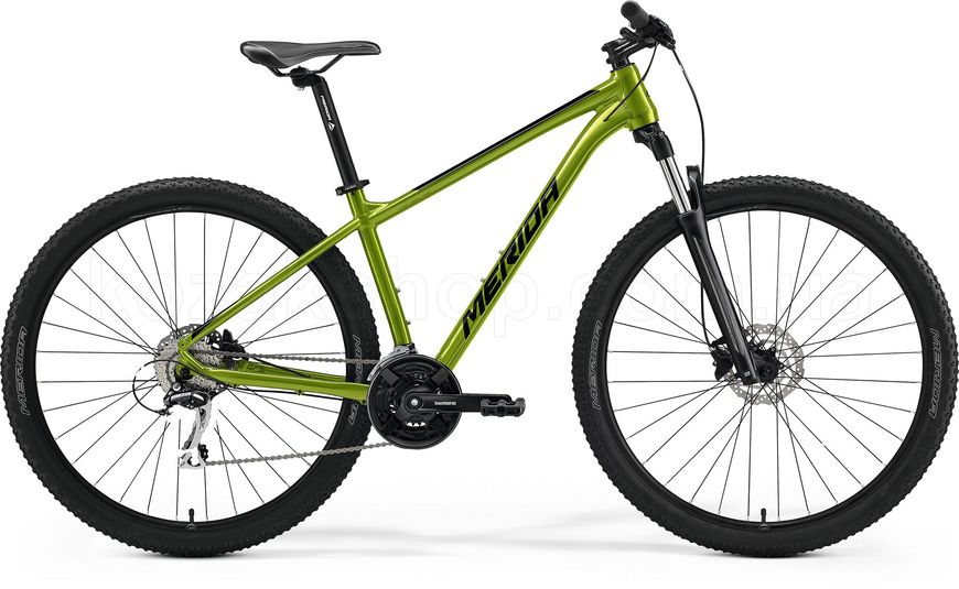 Велосипед MERIDA BIG.SEVEN 20-2X, L(18.5), MATT GREEN(BLACK)