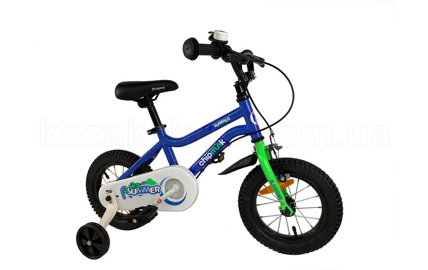 Детский велосипед RoyalBaby Chipmunk MK 12", OFFICIAL UA, синий