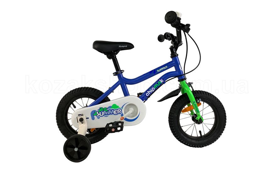 Детский велосипед RoyalBaby Chipmunk MK 12", OFFICIAL UA, синий