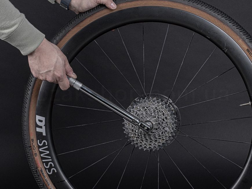 Динамометрический ключ 40 Н&middot;м со съёмником стопорного кольца Topeak Torq Wrench 40Nm With Lockring Tool