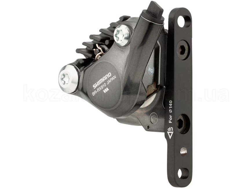 Гальмівний супорт Shimano BR-RX810, GRX, передній, з адаптером