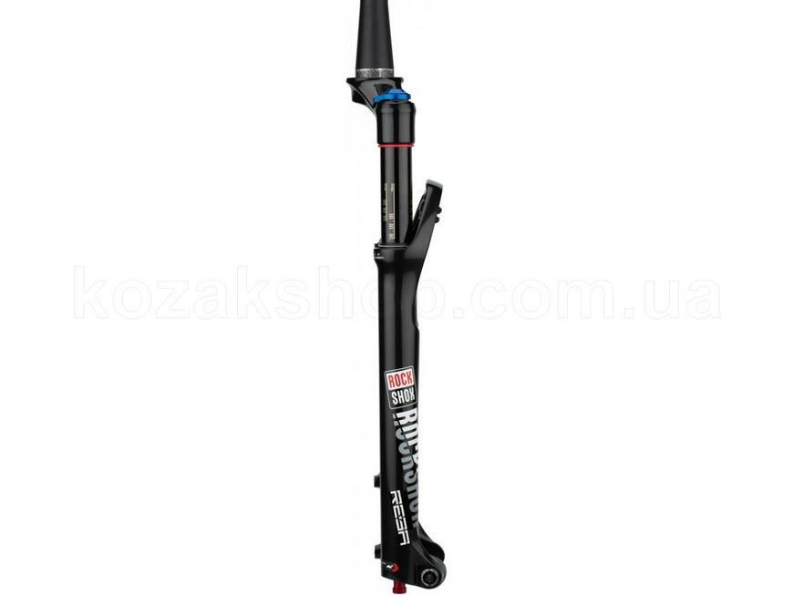 Вилка RockShox Reba RL - 27.5", 15x100, 120mm, Чорний, права, Шток конус Solo Air