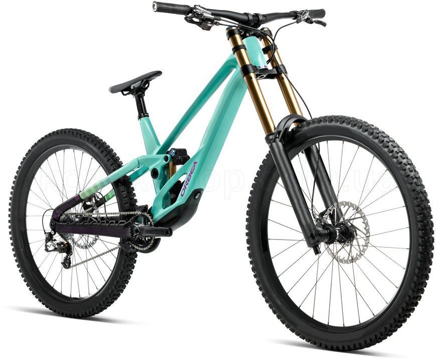 Велосипед ORBEA RALLON DH 450 D-LTD [Aloha Green - Fantasy Purple Carbon View (Gloss)] - L