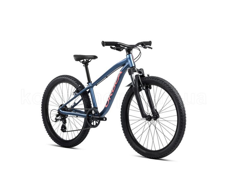 Детский велосипед ORBEA MX 24 XC [Moondust Blue - Red (Matt)]