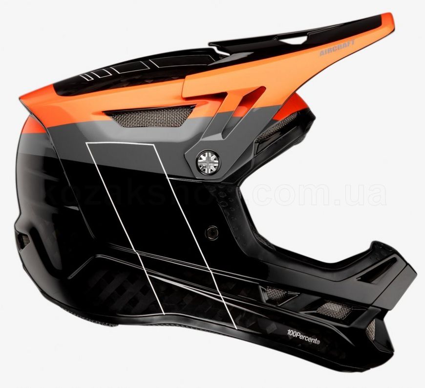 Вело шолом Ride 100% AIRCRAFT CARBON Helmet MIPS [Darkblast], M