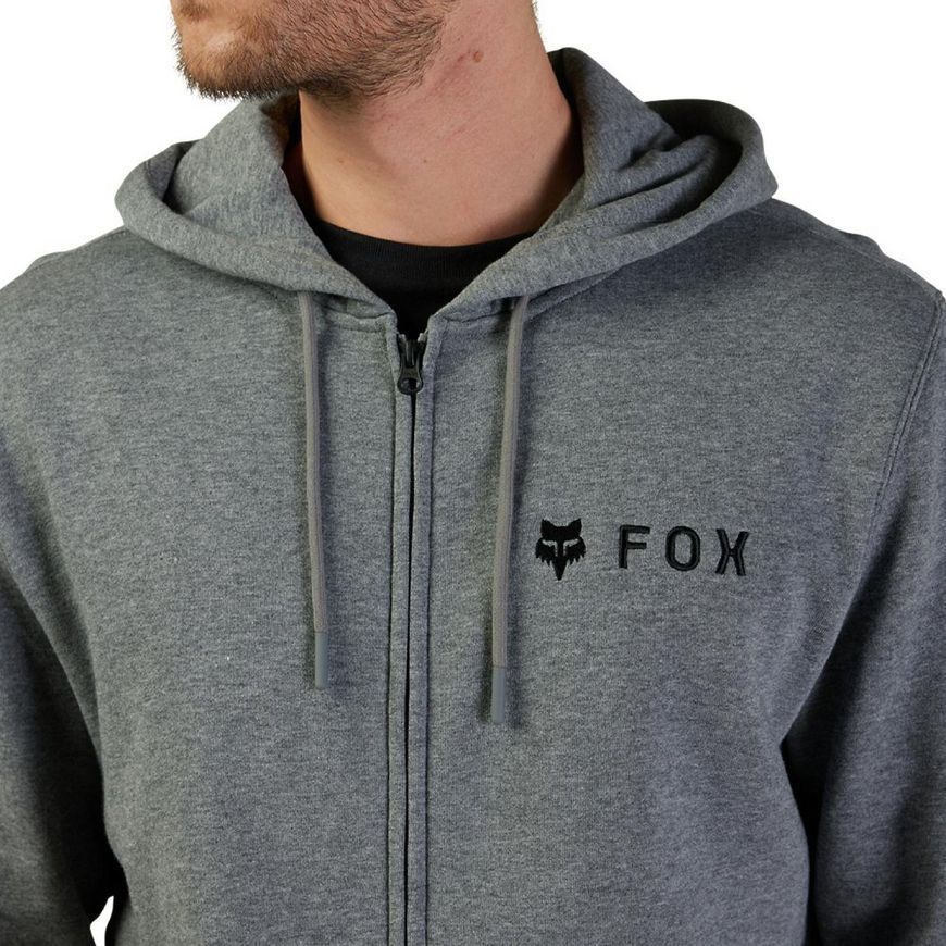 Толстовка FOX Zip Hoodie - ABSOLUTE [Graphite], M