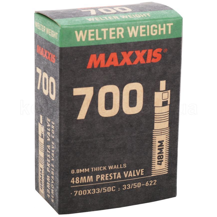 Камера Maxxis WELTER WEIGHT 700X33/50C Presta 48мм