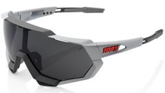 Очки Ride 100% SPEEDTRAP - Soft Tact Stone Grey - Smoke Lens, Colored Lens