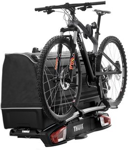 Велокріплення на фаркоп Thule VeloSpace XT 938 з боксом Thule BackSpace XT 9383 (TH 938-9383-9381-9382)