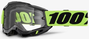 Маска Ride 100% ACCURI 2 Enduro Goggle Neon Yellow - Clear Dual Lens, Dual Clear Lens