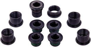 Бонки SRAM RED QUARQ chainring bolt kit 5x2 M8.5x7 / M8.5x5 steel black, hidden bolt including spacer qty 5