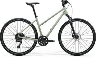 Велосипед MERIDA CROSSWAY 300 Woman [MATT EARLY MOSS GREY(GREEN)] - XXS