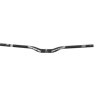 Руль SPANK SPIKE 800 Vibrocore, 31.8, 30R, Black White