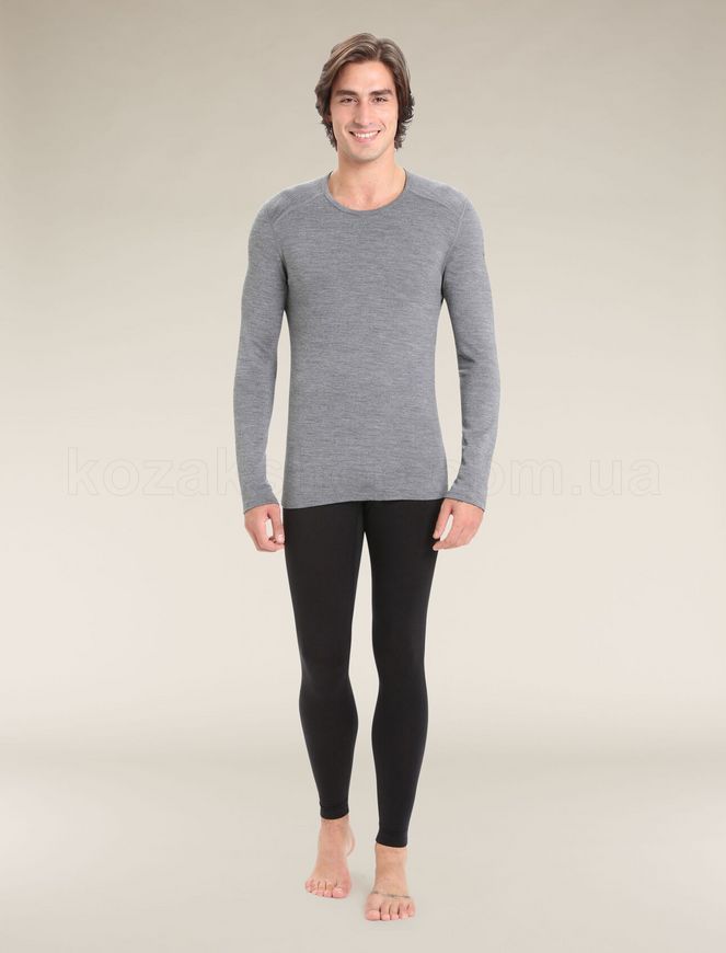 Термокофта Icebreaker 260 Tech LS Crewe MEN [Gritstone HTHR] - S