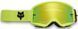 Маска FOX MAIN SPARK Goggle - CORE [Flo Yellow], Mirror Gold Lens