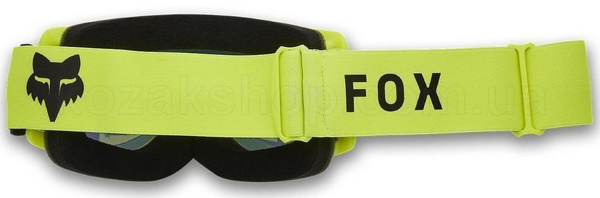 Маска FOX MAIN SPARK Goggle - CORE [Flo Yellow], Mirror Gold Lens