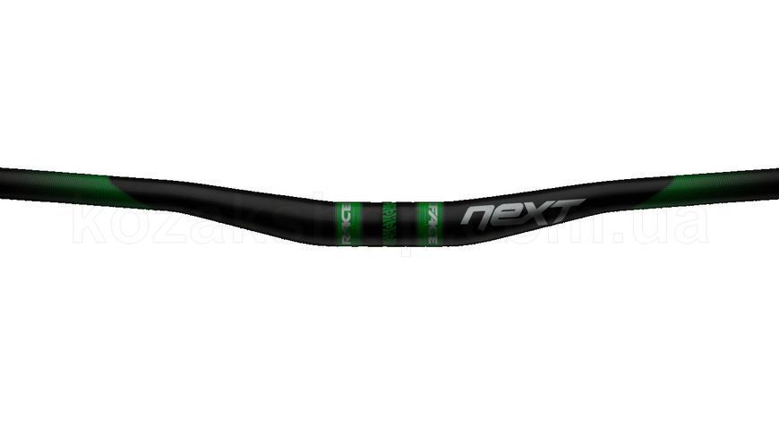 Руль RaceFace NEXT 31.8, 720, 1/4", Carbon, GREEN
