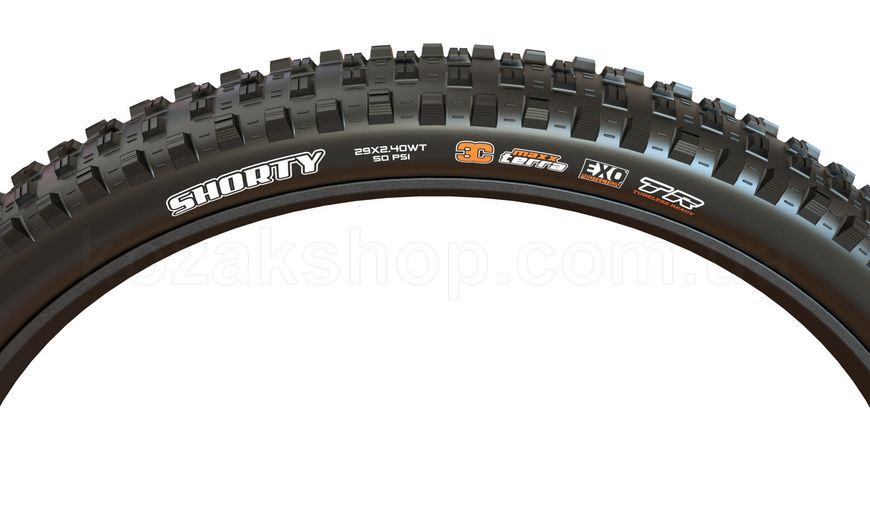 Покришка Maxxis SHORTY 27.5X2.40WT TPI-60 EXO/3CT/TR