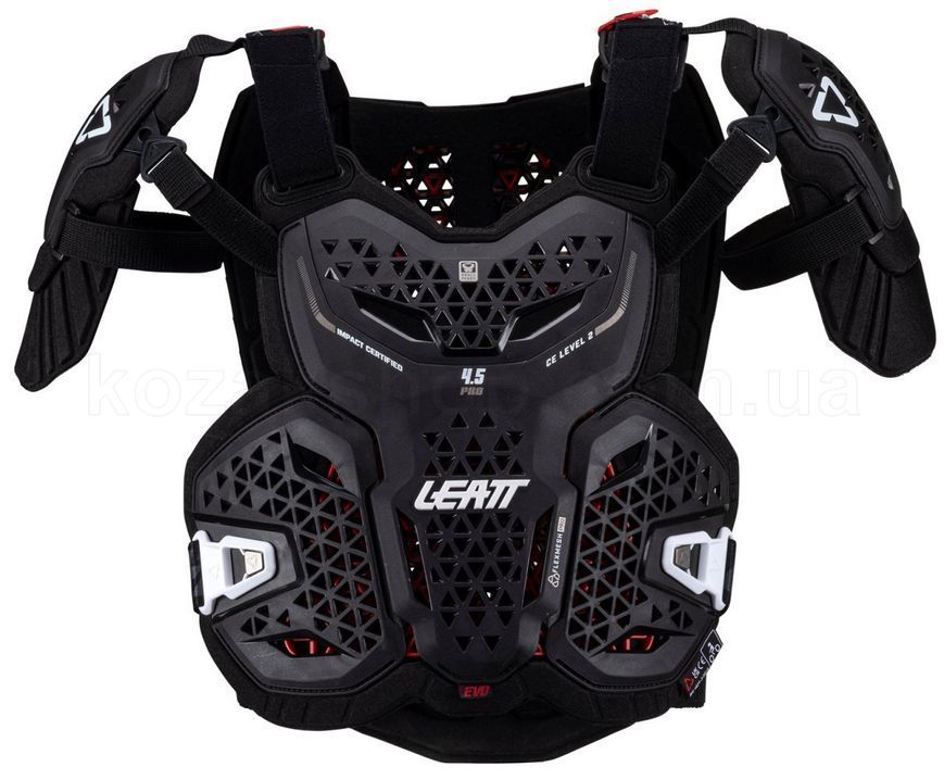 Защита тела LEATT 4.5 PRO EVO Chest Protector [Black], L/XL
