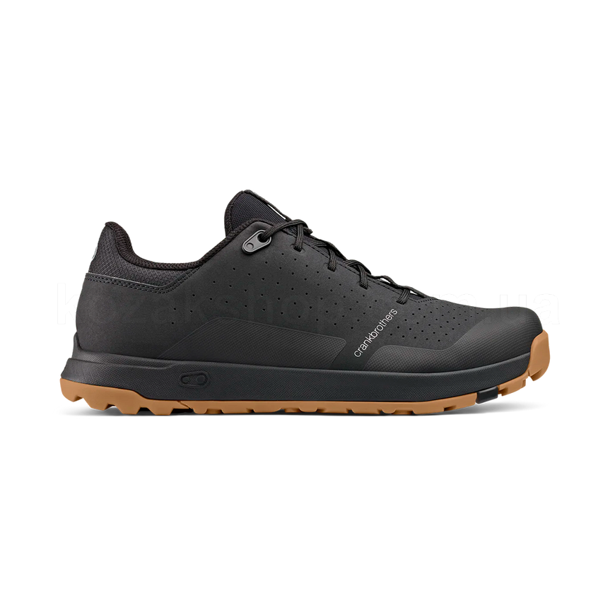 Контактная вело обувь CrankBrothers Mallet Trail Lace Clip-In [BLACK / BLACK - GUM OUTSOLE] - US 9.5