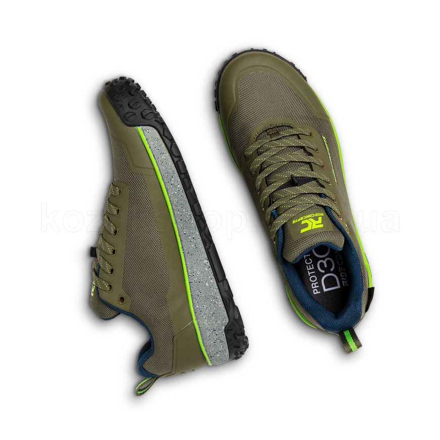 Вело взуття Ride Concepts Tallac Men's [Olive/Lime] - US 8