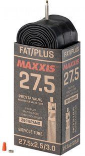 Камера Maxxis FAT/PLUS 27.5X2.5/3.0 Presta 36мм