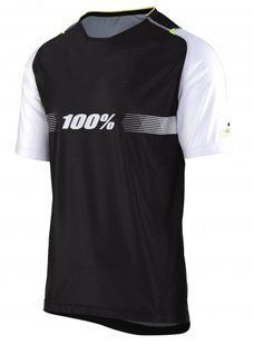 Вело джерси Ride 100% Celium SOLID Jersey [Black], XL
