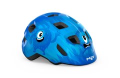 Шлем детский MET Hooray CE Blue Monsters | Glossy S (52-56 см)