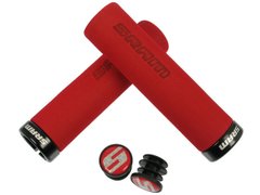 Гріпси SRAM Locking Grips Foam 129mm Red with Single Black Clamp and End Plugs