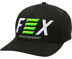 Кепка FOX PRO CIRCUIT FLEXFIT HAT [BLACK], S / M