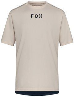 Вело джерси FOX RANGER SS Jersey - WORDMARK [Chalk White], M