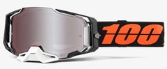 Маска 100% ARMEGA Goggle HiPER Blacktail - Silver Mirror Lens, Mirror Lens