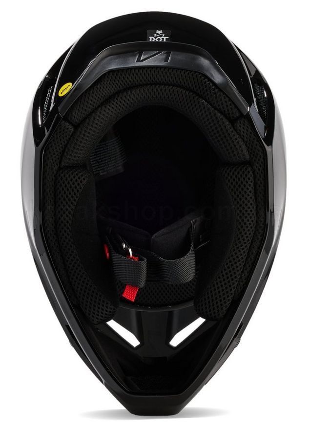 Мотошлем FOX V1 SOLID Helmet [Black], XXL