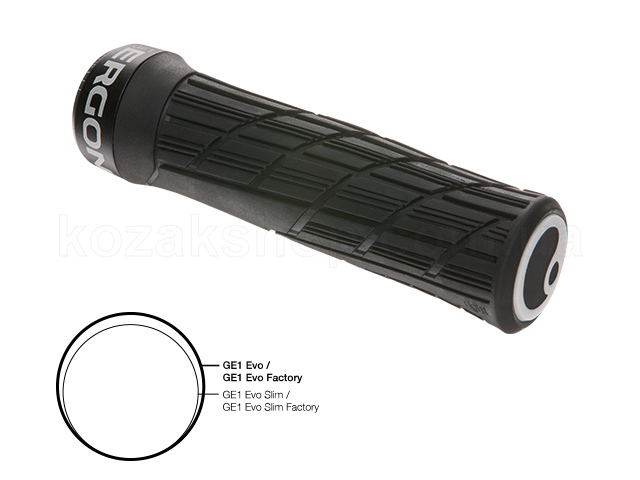 Гріпси Ergon GE1 Evo Slim Factory Frozen Stealth / Oil Slick