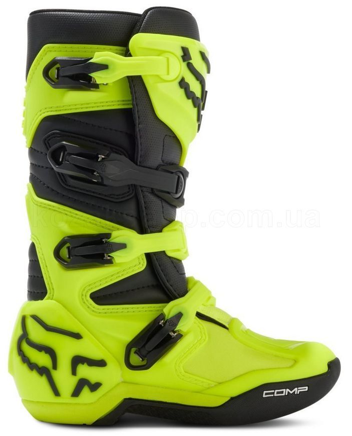 Мотоботи FOX Comp Youth Boot [Flo Yellow], 5