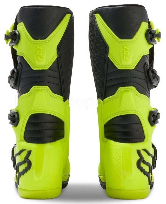 Мотоботи FOX Comp Youth Boot [Flo Yellow], 5