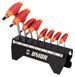 Набір шестигранників з рукояткою Unior Tools HX 2-2.5-3-4-4-5-6-8-10/8pcs T-handle hex wrench set
